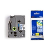 PTOUCH Band, laminiert schwarz/blau TZe-551 PT-2450DX 24 mm