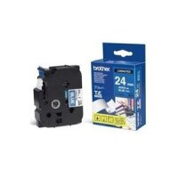 PTOUCH Ruban, laminé blanc/bleu TZe-555 PT-2450DX...