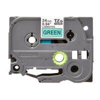 PTOUCH Ruban, laminé noir/vert TZe-751 PT-2450DX...