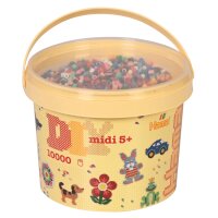 Hama Perles à repasser midi mélange, dans...