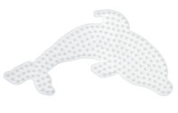 Hama Plaque pour perles dauphin, blanc
