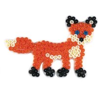 Hama Plaque pour perles midi Renard, blanc