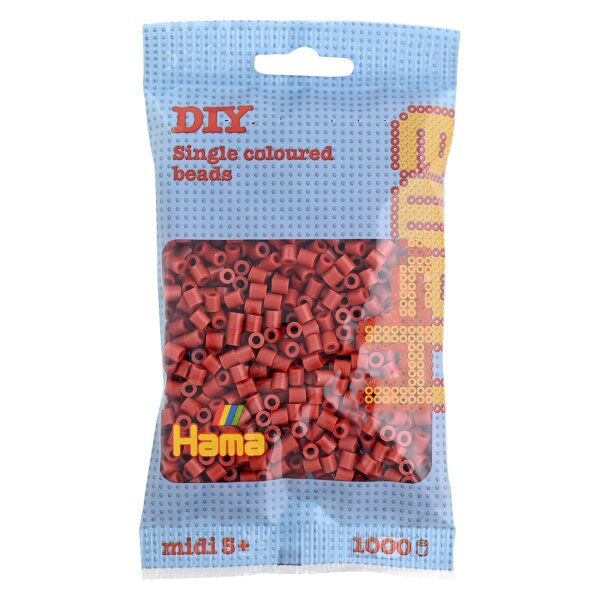 Hama Perles à repasser midi, dans un sachet, cappuccino
