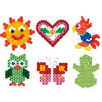 Hama Perles à repasser midi + plaques, dans une...