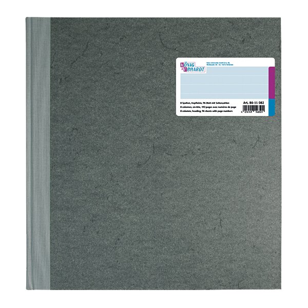 KÖNIG & EBHARDT Spaltenbuch 277 x 297 mm, 8 Spalten