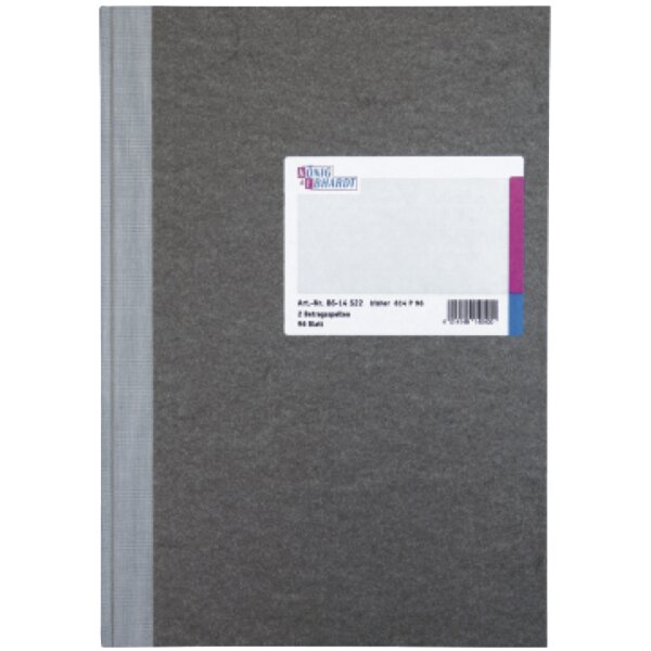 K&Ouml;NIG &amp; EBHARDT Spaltenbuch DIN A4, 10 Spalten, 96 Blatt