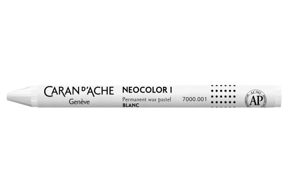 CARAN DACHE Crayons de cire Neocolor 1 7000.001 blanc