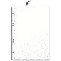 HETZEL Pochette perforée Economic, A6, PP,...