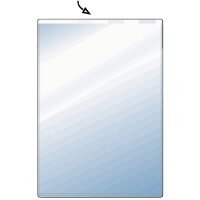 HETZEL Ausweishülle, PVC, 1-fach, 0,17 mm, Format:...