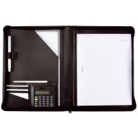 Alassio Schreibmappe "CATANA", A4, Nappa-Leder,...