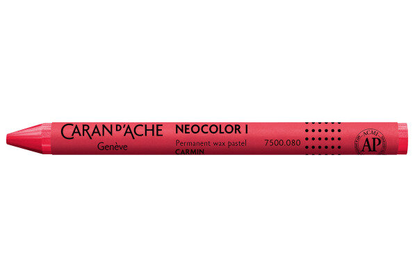 CARAN DACHE Crayons de cire Neocolor 1 7000.080 carmin