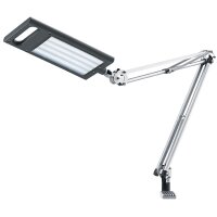 Hansa LED-Arbeitsleuchte 4 Work, mit Fuss Klemme, anthrazit