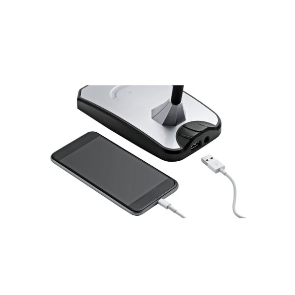 Hansa LED-Tischleuchte Twist, schwarz