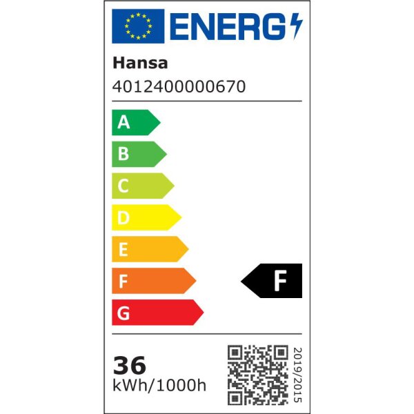 Hansa Plafonnier à LED 40-124, gris clair