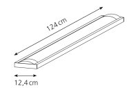 Hansa LED-Deckenleuchte 40-124, lichtgrau
