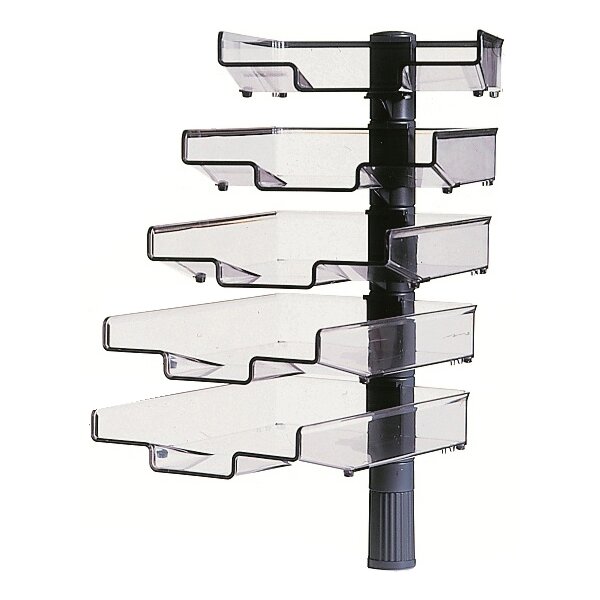 Hansa Schwenkflügler mit 5 Schalen, schwarz