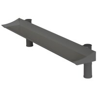 Hansa Schreibtischbrücke Uno Top Board, lichtgrau