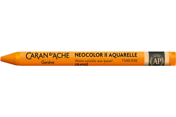 CARAN DACHE Crayons de cire Neocolor II 7500.030 orange