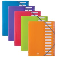 Oxford Trieur ELBA School Life, 8 positions, A4, PP