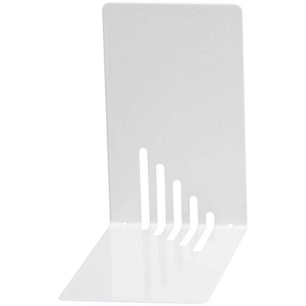 WEDO Buchstütze, (B)140 x (T)140 x (H)120 mm, lichtgrau
