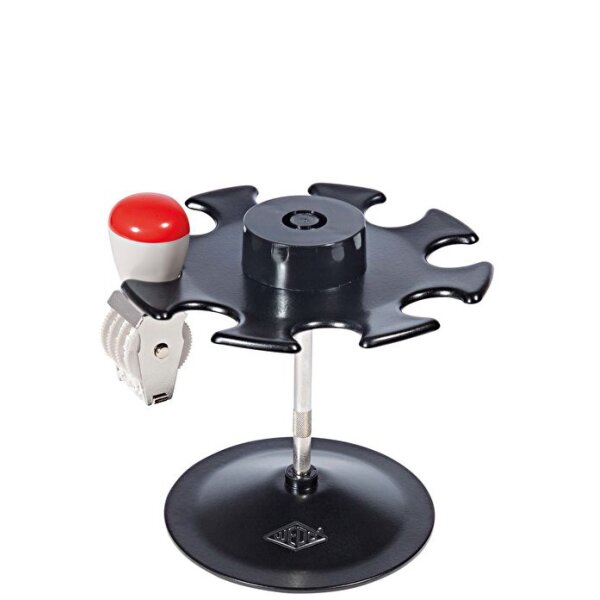 WEDO Stempelträger 8-fach, rund, schwarz