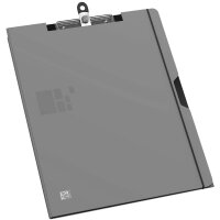 Oxford Schreibmappe, aus PP, grau