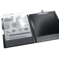 Oxford Porte-bloc double, en PP, gris