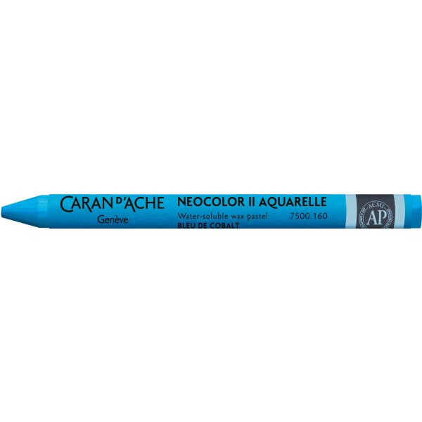 CARAN DACHE Crayons de cire Neocolor II 7500.160 bleu cobalt