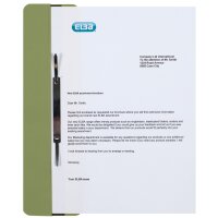 ELBA Chemise à oeillet A4 en carton lustré,...