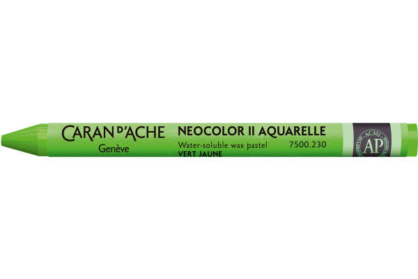 CARAN DACHE Crayons de cire Neocolor II 7500.230 jaune-vert