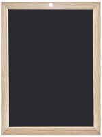 Wonday Ardoise en bois, uni, (l)400 x (H)600 mm, noir