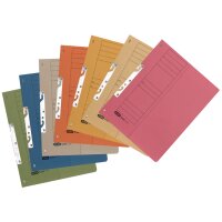 ELBA Chemise à crochets, en carton, vert