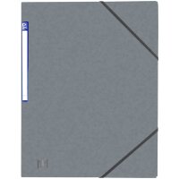 Oxford Chemise à élastique Top File+, A4, gris