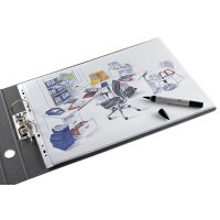 Oxford Pochette perforée, format A3 paysage, PP,...