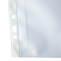 Oxford Pochette perforée avec rabat, A4, PP, 0,12 mm