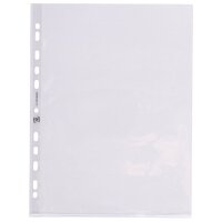 Oxford Pochette perforée Premium, A4, PVC, 0,08 mm