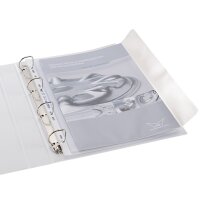 Oxford Prospekthülle XXL, DIN A4, PP, 0,09 mm, genarbt
