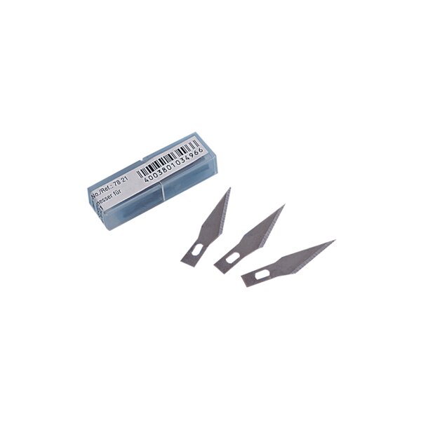 WEDO Scalpel, longueur: 150 mm, incl. 3 lames de rechange