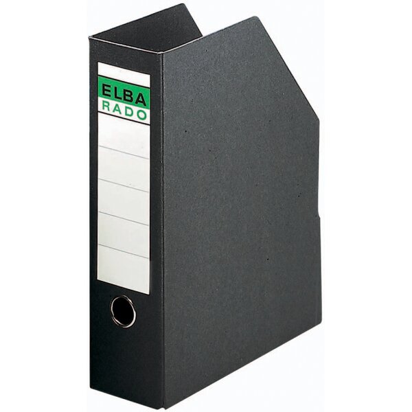 ELBA Porte-revue en carton dur (RC) avec étiquette sur le