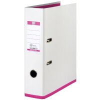 Oxford Ordner myColour, Rückenbreite: 80 mm, weiss pink