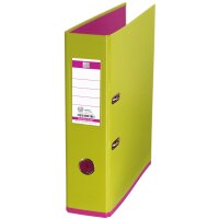 Oxford Classeur myColour, dos 80 mm, noir/vert