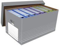 ELBA tric Archiv- und Transportbox für A4, grau weiss