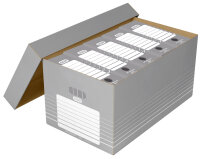 ELBA tric Archiv- und Transportbox für A4, grau weiss