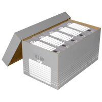 ELBA tric Archiv- und Transportbox für A4, grau weiss