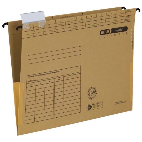 ELBA Hängetasche vertic ULTIMATE, DIN A4, 10er Multipack