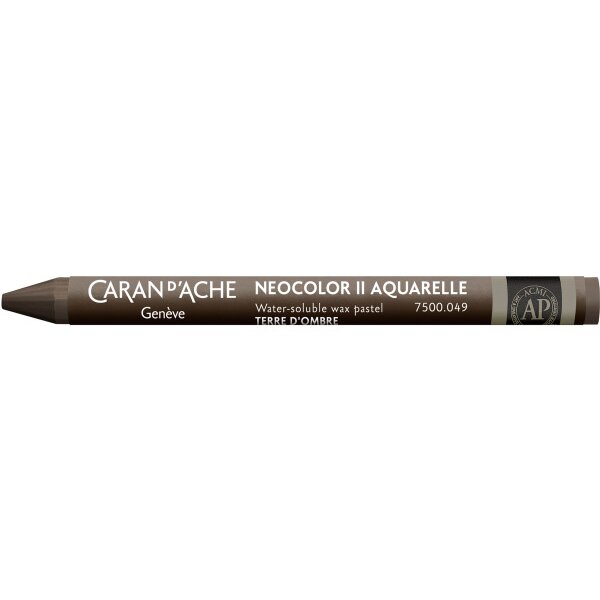 CARAN DACHE Wachsmalkreide Neocolor II 7500.049 umbrabraun