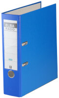 ELBA classeur rado brillant, largeur de dos: 80 mm, bleu