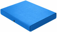 ELBA porte-documents A4, capacité 80 mm, bleu