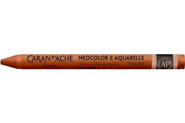 CARAN DACHE Crayons de cire Neocolor II 7500.065 rouge-brun