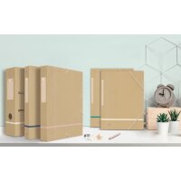 Oxford Chemise kangourou Touareg, A4, dos: 35 mm, beige